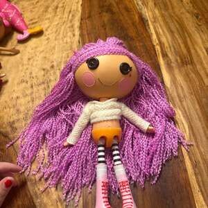 Lalaloopsy Full Size 12" Doll with button eyes & purple hair 04-01